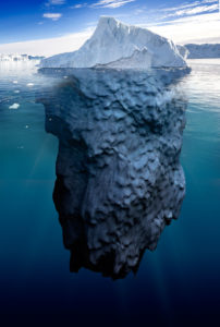 Magnifique iceberg.